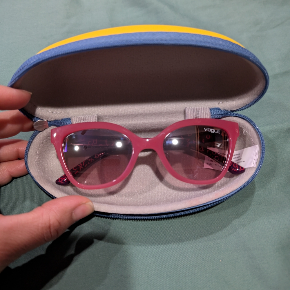 Vogue Sunglasses Youth Kids Girl's Opal Pink/Violet